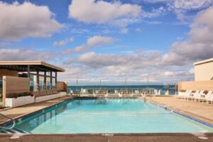 Pool attendant Sea Crest Beach Resort